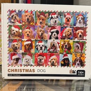 Christmas Dog Puzzle, 1000 pieces, NEW